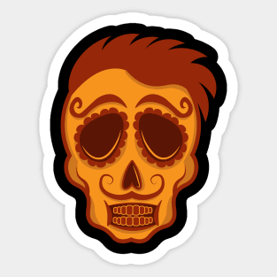 Mexico Skull Sticker